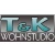 Logo T & K Wohnstudio - Raumausstattung, Bodenbeläge, Vinylboden, Gardinen, Sicht- und Sonnenschutz, Insektenschutz