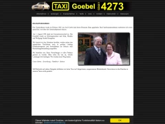 Taxi Goebel Kall
