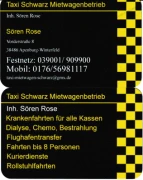 Taxi Schwarz Mietwagenbetrieb Inh. Sören Rose Apenburg-Winterfeld