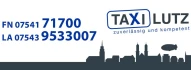Logo Taxi und Fahrservice Lutz GmbH & Co.KG