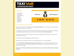 Taxi- und Mietwagenbetrieb Voß Hagenow