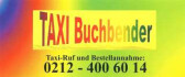 Logo Taxiunternehmen Buchbender