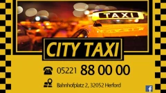 Logo Taxiunternhemen Buket Korkmaz - City Taxi