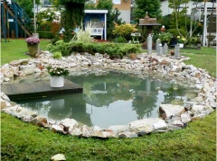 Teichbau