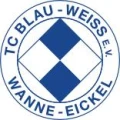 Logo Tennisclub ""Blau-Wei&szlig;"" Wanne-Eickel e.V.