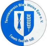 Logo Tennis-Verein ""Blau-Weiss"" Epe e.V.