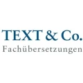 Logo Text & Co. Fach&uuml;bersetzungen