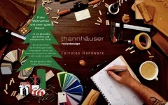 Logo Thannhäuser Holzdesign - feinstes Handwerk -
