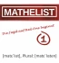 Logo The Mathelist