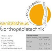 Logo Sanitätshaus Orthopädietechnik, Thomas Gailler