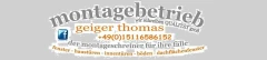 Logo Montagebetireb Geiger, Thomas