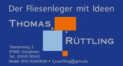 Thomas Rüttling der Fliesenleger mit Ideen Külsheim