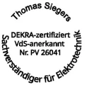 Thomas Siegers Sachverst&auml;ndiger PV M&ouml;nchengladbach