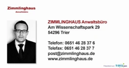 Thomas Zimmlinghaus Rechtsanwalt Trier