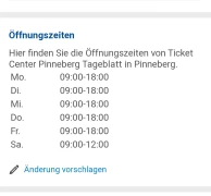 Ticket Center Pinneberg Tageblatt Pinneberg