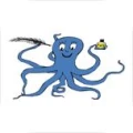 Logo Tintenfisch, Tinte u. Toner