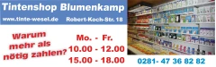 Tinten-Shop KCS in Blumenkamp Wesel