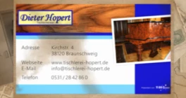 Tischlerei Dieter Hopert Braunschweig