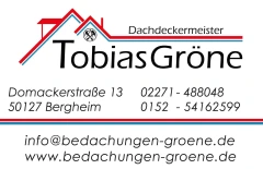 Tobias Gröne Dachdeckermeister Bergheim