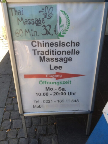 Bonn chinesische massage China Massage