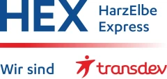 Logo Transdev Sachsen-Anhalt GmbH HEX HarzElbeExpress