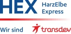 Logo Transdev Sachsen-Anhalt GmbH HEX HarzElbeExpress Service-Telefon