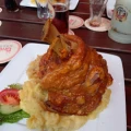 Brauhaus Haxe mit Sauerkraut und hausgemachtem P&uuml;ree