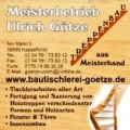 Ulrich G&ouml;tze Tischler Hasselfelde