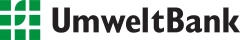 Logo UmweltBank AG Die Bank für die Umwelt. Sicher. Rentabel. Direkt.