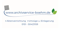 Umzüge und Einlagerungen mit Archivservice Uffing