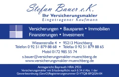 Versicherungsmakler Bauer GmbH Münchberg