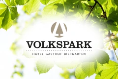 Logo Volkspark – Hotel, Gasthof, Biergarten