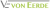 Logo VON EERDE Garten & Landschaftsbau