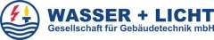 Logo Wasser + Licht GmbH Gesellschft für Gebäudetechnik Heizung- und Sanitärmeisterbetrieb
