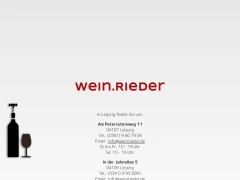 Weinrieder - Rieder GmbH Leipzig