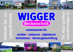 Werbetechnik Wigger GmbH & Co. KG Bielefeld