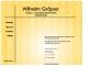 Logo Wilhelm Gräper Meisterbetrieb des Betonbauer- und Steinmetzhandwerks