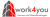 Logo Work4you