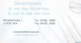Zahnarztpraxis Dr. med. dent. Martina Wetzel Kaya - Dr. med. Dr. med. dent Selman Kaya Jork