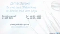 Logo Zahnarztpraxis Dr. med. dent. Martina Wetzel Kaya - Dr. med. Dr. med. dent Selman Kaya