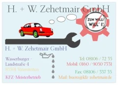 Zehetmair H.+ W. GmbH KFZ-Betrieb Vaterstetten
