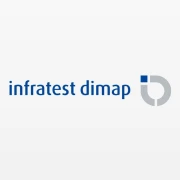 Logo ZeitAs f&uuml;r Deutschlandradio Infratest Dimap